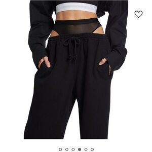 Alexander Wang Women's Sleek Black Joggers